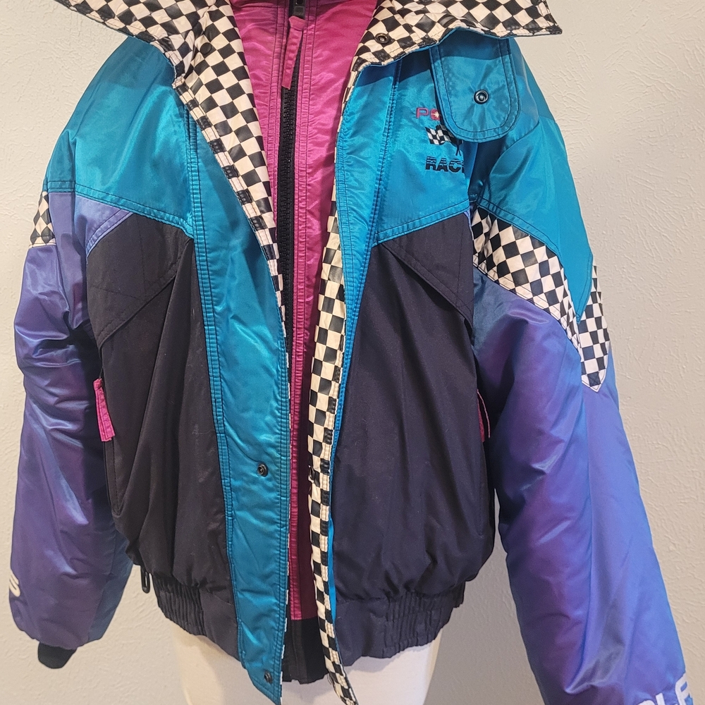 Mens LARGE polaris Vintave SKI COAT